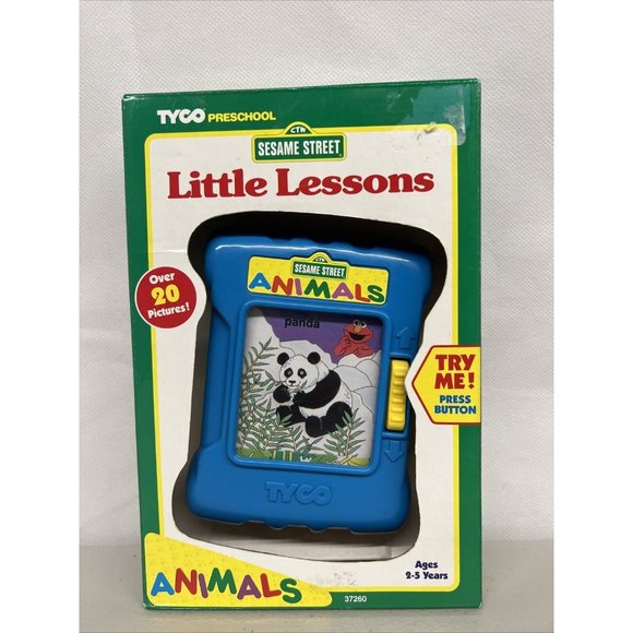 NEW in box Vintage VTG Sesame street little lessons animals age 2-5 years moving - Picture 1 of 5